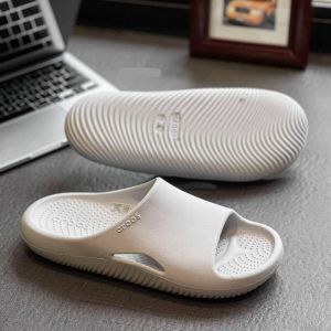 DÉP LÊ CROSS MELLOW FLIP  ĐÚC LIỀN KHỐI ĐI MƯA CHUẨN XỊN FULL BOX MÀU XÁM