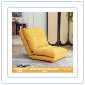 【COZYCASA】B6 Foldable Lazy Sofa Bed /Adjustable Recliner Seat /Reclining Chair