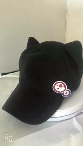 [ ไอเทมขายดี ] จัดส่งจากจีน Cosplay Neon Genesis Evangelion EVA หมวกอนิเมะอาซึกะ Q หมวกหูแมวสำหรับละคร หมวกขนฟู k1