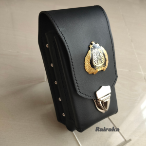 Sarung hp kulit logo polri terbaru