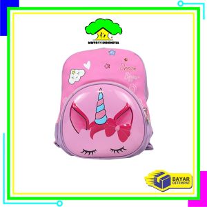 MI-T51 Tas Ransel Anak Cewek Cowok Backpack Mini Karakter / Ransel Sekolah Mini Karakter Fashion