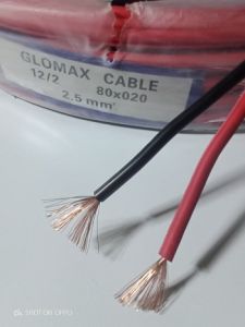 Solarpv wire twin cable red and black 2.5mm squared