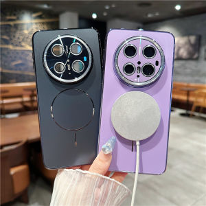 For Huawei Honor Magic 7 6 Pro Case Hard plating Wireless charging Lens Protect Back Cover Case For Magic 7 Lite Shell