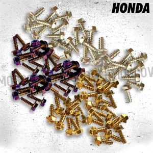BAUT BODY PROBOLT HENG YAMAHA HONDA CHROME GOLD TWOTONE ISI 20BIJI