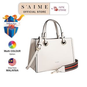 [PRE-ORDER] SAIME | Double Layer Zipper 2 Ways Bags (S) (ETA:2023-11-25)