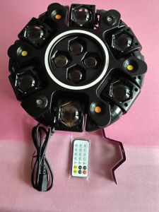 AmericanLive 6 - Arm RGBW LED Moving Light for Stage Party and Disco