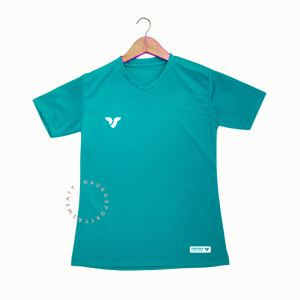 Baju Olahraga Atasan Wanita Lengan Pendek Kaos Jersey Dry Fit Running Zumba Lari Yoga Senam Fitness Volly Futsal Sport