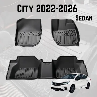 TPE Carpet City 2020-2026 Sedan MAGIC MAT 5D Car Mat Karpet Kereta