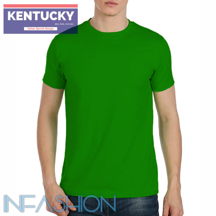 Kentucky Round Neck T-Shirt Color Emerald Green for Adult Lazada PH