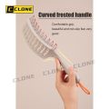 Ribs Styling Comb Fluffy Curly Hair Smooth Hair Massage Brush Salon Barber Anti-hair Loss Women Men. 