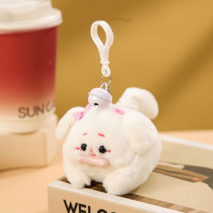 Cute Panda Plush Toy Keychain Cartoon Bag Pendant Bag Accessories Car Key Chain Pendant Ornaments Fashion Gift