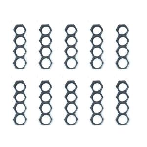 10pc Flexible 21700 Holder AntiVibration Plastic Bracket for Customs Power Need Solid Construction