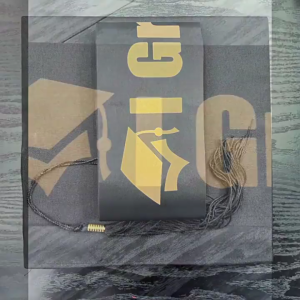 Tốt nghiệp mũ và tốt nghiệp Sash 2025 thiết lập cho Trường Trung Học Đại Học cử nhân 2 miếng congrats GRAD dụng cụ tiệc