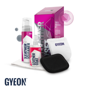 GYEON Q²M LEATHER SET STRONG น้ำยาทำความสะอาดเบาะหนัง สูตรเข้มข้น ปลอดภัยต่อหนังแท้ และหนังเทียม