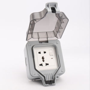 Ổ cắm điện ngoài trời chống thấm nước chuẩn IP66