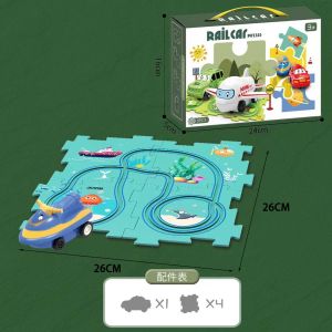 ของเล่นรถไฟ ของเล่นจิ๊กซอว์ไฟฟ้า เสริมการศึกษา