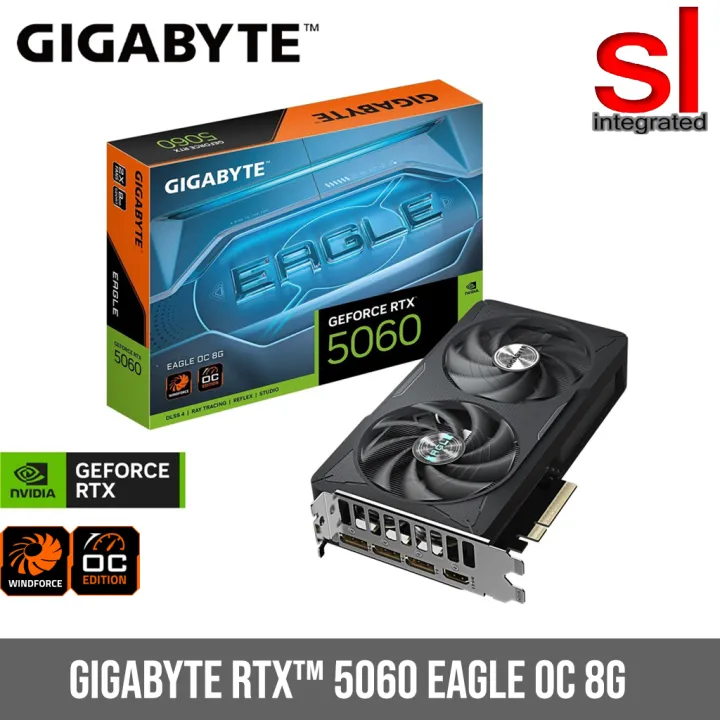 Gigabyte GeForce RTX™ 5060 EAGLE OC 8G GDDR7