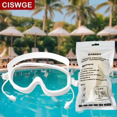[COD] CISWGE SHOP 2025 Large Frame Swimming Goggles For Kids High Quality Antifog Swim Glasses Waterproof HD Swim Eyewear Swim Equipment