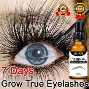 30ML pampakapal ng kilay Eyebrows Growth Liquid Thick Growth Nutrition Thickening Eyelashes Male Black Sideburns Eyebrow Liquid Nourishing Hair Follicle 100% Natural and Effective Growth beard EELHOE Eye Brow Growth