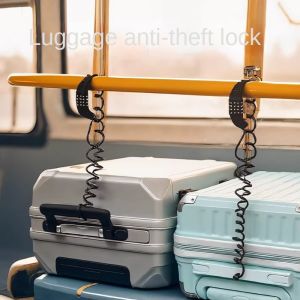 LANGJ 4 หลัก ล็อคหมายเลข ล็อคโซ่ ทนทาน แม่กุญแจโลหะผสม ล็อคหมวกกันน็อค แบบสากล ล็อคด้วยรหัสผ่าน กระเป๋าซิป