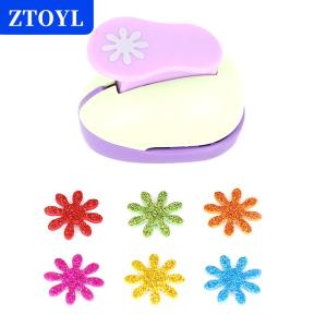 [COD]🔥🔥🔥ZTOYL Large Diy Paper Cut Foam Maker Puncher Scrapbook Flowers Punch Labor Saving Children Hole Punch Embossing DIY Craft Hole Punch