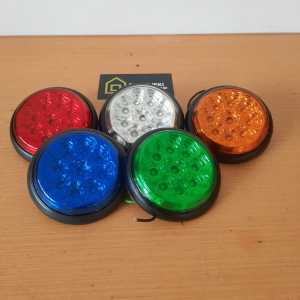 Lampu LED Bak Truk Model Bulat 24V - Penerangan Malam Hari yang Handal!