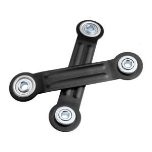 Portable Sturdy Gliders Bearing Arm Brackets 2 Pack Convenient for Patios Rockers and Garden Furniture Daily Use