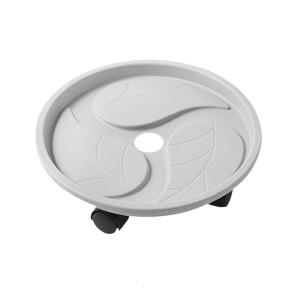 Khay nhựa cho chậu cây chịu lực cao giá treo chậu hoa với con lăn thoát nước Khay cho Patio bền dụng cụ làm vườn