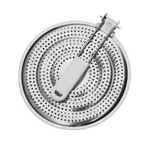 Camping Pot Stand Heat Diffuser Reducers Stainless Steel Texture Suitable for Outdoor Cooking Backpacking Hiking