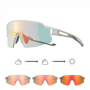 ROCKBROS Photochromic Cycling Glasses Men Women Outdoor Sports Hiking Sunglasses Photochromic Eyewear MTB Road Bicycle Goggles