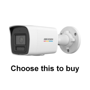 HIKVISION DS-2CD1047G3-LIUF 4MP ColorVu 3.0 Audio PoE Fixed Bullet IP Metal Camera 24/7 Full Time Color IP67 Outdoor Weatherproof H.265+ Video Compression Built-in Mic Network CCTV Camera