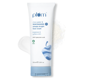 Plum 2% Niacinamide Simply Bright Face Wash With Rice Water 100 ml