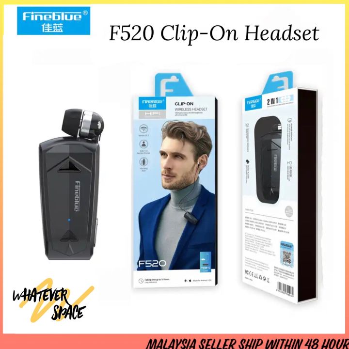 Fineblue F910 clip Bluetooth headset wholesale high-end driver hands free headphones with retractable cord call vibration alert Noise Cancellation Headphones International Seller Warranty - Lazada | Lazada Fineblue F910 clip Bluetooth headset wholesale high-end driver hands free headphones with retractable cord call vibration alert Noise Cancellation Headphones International Seller Warranty - Lazada | Lazada