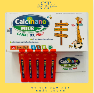 Calci Nano Milk D3 MK7 - Hỗ trợ tăng cường chiều cao chắc khỏe răng xương