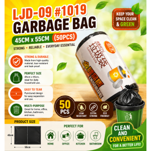 Multipurpose Disposable Trash Bags Polyethylene Garbage Bags for Living Room BedroomToiletKitchen