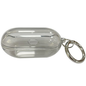 Wireless Earbud Case with Keyring Transparent Material for Beats Solo Buds Easy to Carry and Protect