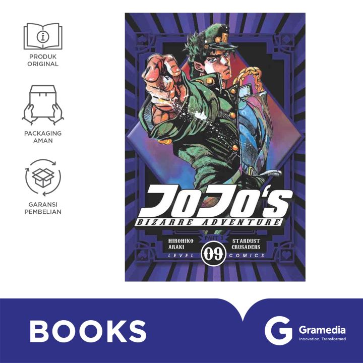 Komik LC: Jojo`s Bizarre Adventure 09 Part 3 Stardust Crusaders