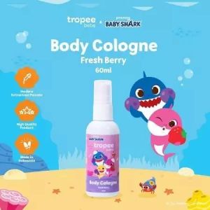 Tropee Bebe x Pinkfong Body Cologne 60ml | Parfum Minyak Wangi Bayi dan Anak
