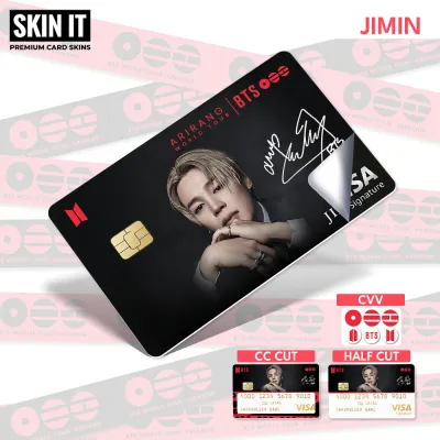 BTS Card Skins Stickers ARIRANG Inspired for ATM Beep And Loyalty Cards