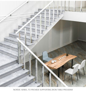 Railing Pole Hand Rail Stainless Steel Railing Pole Partition Balcony Railing Stairs Stainless Steel