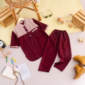 KOKO KURTA ANAK VARIASI DADA POLOS USIA 1-10 TAHUN MLXL 81012