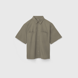 Oxwhite Men Regular Fit Double Pocket Shirt