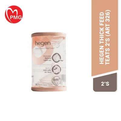 [PMG PHARMACY] Hegen Thick Feed Teats 2s