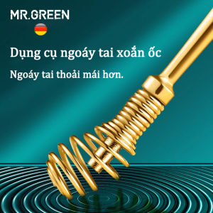 MR.GREEN Dụng cụ lấy ráy tai xoay 360 độ thép không gỉ cao cấp MR-2161