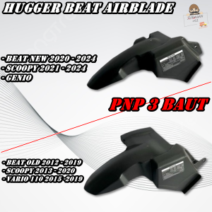 HUGGER BEAT ESP FI F1 ESP DELUXE STREET SCOOPY GENIO NEW 2020-2024 SPAKBOR KOLONG HUGER AIR BLADE