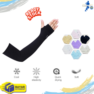 GO-Sleeve Manset Lengan Panjang Olahraga Anti UV | Handsock Mangset Volly Mancing Sepeda pria wanita