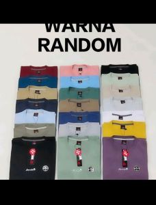 4 Pcs Kaos Atas Pria Distro Mix Brand Terbaru  || Kaos Distro Pria & Wanita Bahan Semi Katun