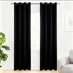 99% Blackout Curtain (FREE EYELET/RING) Triple Tebal Curtain 90% UV Sunblock Langsir