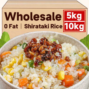 Mr.Squirrel Dried/ Dry Shirataki Rice 5kg/10kg Wholesale Konjac Keto Low Carb