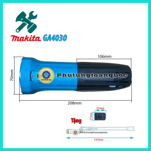 Bộ Vỏ Máy Mài Makita GA 4030 [ Công Tắc Cạnh ] 2 Chi Tiết Như Hình Hoặc Các Máy Hãng Trung Quốc Giống GA4030